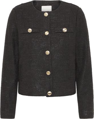 Ichi Ihkate Casual jas - Dames - Blazers - Zwart - M - Jassen