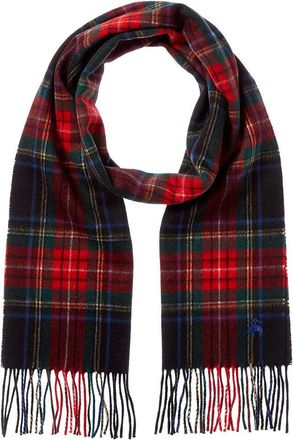 Brooks Brothers Stewart Plaid Wool & Cashmere-Blend Scarf