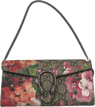 Gucci Pre-owned Dionysus Chain Wallet - Dames - Vintage Clutch - Veelkleurig - ONE Size - Leer - Vintage