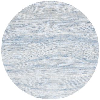 Safavieh Alfombra lana azul/marfil 122 x 122 cm
