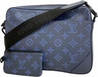 Louis Vuitton Navy Shoulder Bag (Pre-Owned)