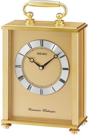 Seiko Tama Dual Chime Parlor Clock in Gold at Nordstrom