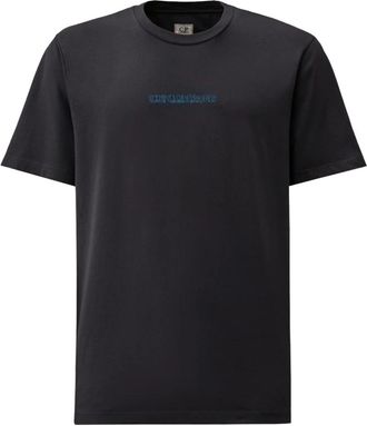 C.P. Company T-shirts - Heren - T-shirts - Blauw - M - Katoen - Tops