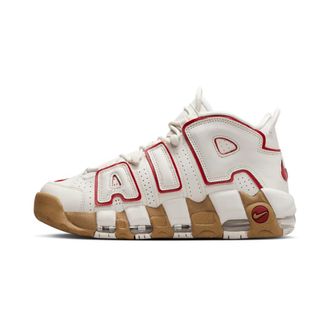 Nike Fitness, Dames, Wit, 37 1/2 EU, Leer, Air More Uptempo
