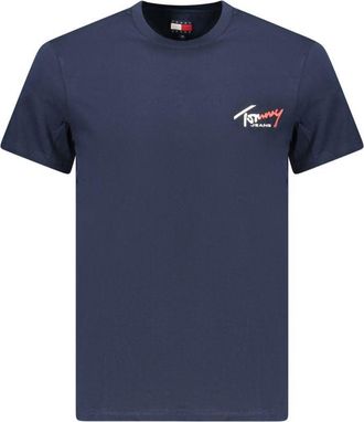 Tommy Hilfiger Blauwe Katoenen Heren T-Shirt