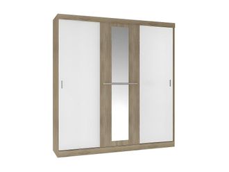 VENTE-UNIQUE.COM Armario madera color natural claro