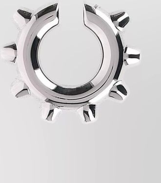 Jil Sander polished finish studded accents earcuff 733