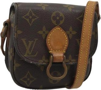 Louis Vuitton Pre-owned Vintage Monogram Schoudertas - Dames - Vintage Schoudertas - Bruin - ONE Size - Leer - Vintage
