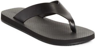 The Row Dune Classic Ginza Flip Flop in Black at Nordstrom, Size 10Us