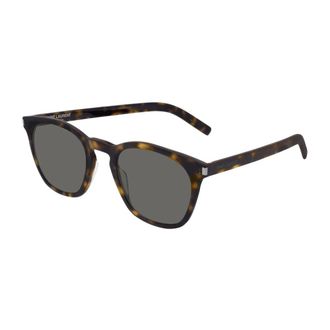 Saint Laurent Sunglasses, female, Brown, Size: 49 MM SL 28 Sunglasses