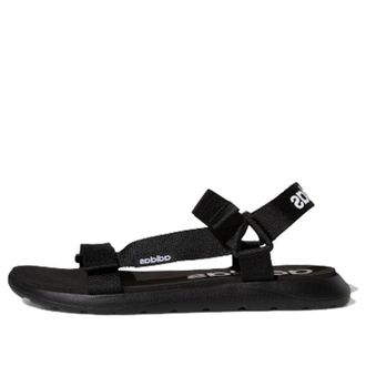 adidas Comfort Sandal Black White EG6514