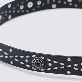 Golden Goose Womens Belts Black _le