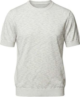 Daniele Fiesoli T-Shirt Paricollo - Heren - T-shirts - Wit - XL - Katoen - Tops