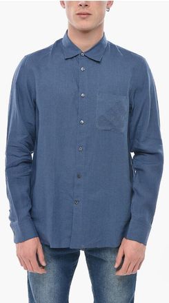 Berluti Linen Shirt With Chest Pocket size 41