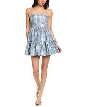 Avantlook Check Mini Dress