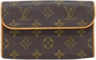 Louis Vuitton Pre-owned Belt Bags, female, Brown, Size: ONE SIZE Pre-owned Pochette Florentine Fanny Pack
