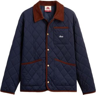 Kappa Giovani Cairos Jacket - Heren - Zomerjassen - Blauw - S - Polyester - Jassen