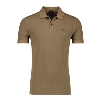 HUGO BOSS Hugo, Polo Shirts, male, Brown, Size: 2XL Prime Polo Shirt