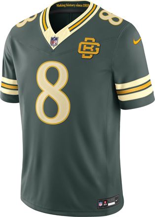 Nike Josh Jacobs Green Bay Packers Rivalries Collection Nike Mens Dri-FIT NFL Limited Jersey in Green | 37NM0JFI7TF-K1V