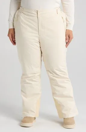 Halfdays Alessandra Insulated Water Resistant Ski Pants in Oat Milk at Nordstrom Rack, Size 1 X