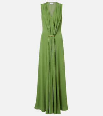 Sportmax Draped maxi dress