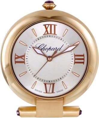 Chopard Imperiale Rose Gold Alarm Clock And Pen Size 35