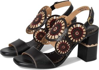L'Artiste by Spring Step Pinwheel Womens Shoes Black : EU 42 (US Womens 10.5-11) M, Leather
