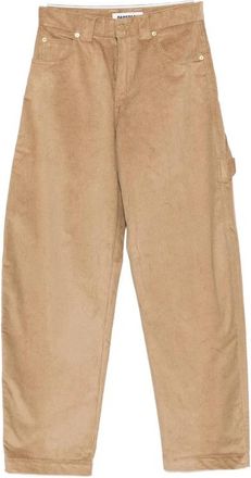Darkpark Wijde Pijpen Broek - Dames - Broeken - Beige - W26 - Broeken