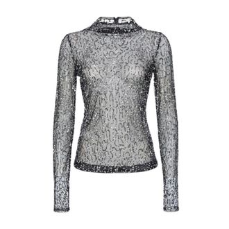 Pinko Pinko, Donna, Top, Nero, S, new