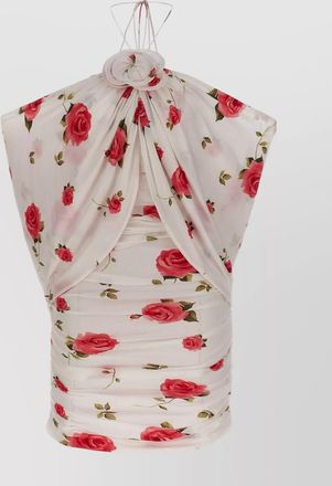 Magda Butrym 09 backless halter neck dress