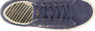 Taos Womens Plim Canvas In Soul Blue Washed