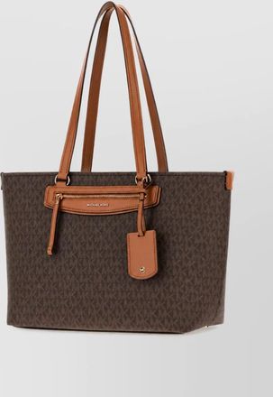 Michael Kors jet set printed canvas tote bag