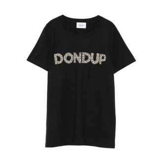 Dondup Dames, Tops, Zwart, Maat: M Katoen