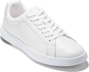 Cole Haan Grand Crosscourt Tennis Shoe in White Leather /Sesame Suede at Nordstrom Rack, Size 7.5