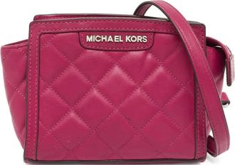 Michael Kors Borsa a spalla trapuntata - Rosa