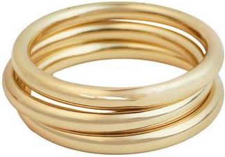 Panacea Set of 3 Bangle Bracelets in Gold at Nordstrom Rack