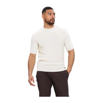 FILIPPO DE LAURENTIIS Tops, Heren, Beige, L, Katoen, G. Collo MC