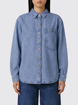 Patrizia Pepe Camicia casual Patrizia Pepe in denim di misto cotone