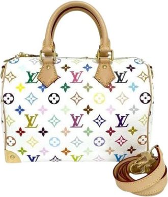 Louis Vuitton Pre-owned Vintage Schoudertas - Dames - Vintage Handtas - Veelkleurig - ONE Size - Leer - Vintage