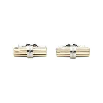 Ferragamo Engraved-logo Cufflinks
