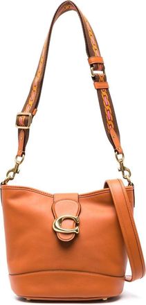 Coach Tabby bucket bag - women - Calf Leather - One Size - Orange