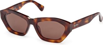 Max Mara MM0169 52E Womens Sunglasses Tortoiseshell Size 54