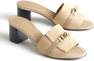 Herm&egrave;s Gigi 50 Sandals Size 38.5