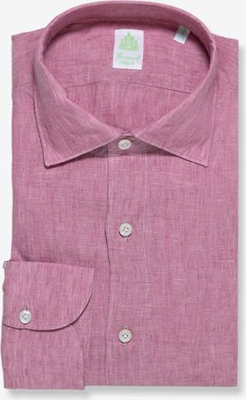 Finamore Lang&auml;rmeliges Hemd aus Baumwolle Gaeta