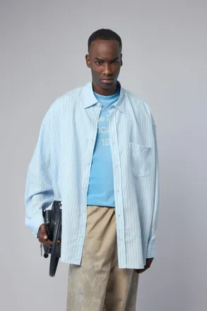 Acne Studios Striped Button-up Shirt