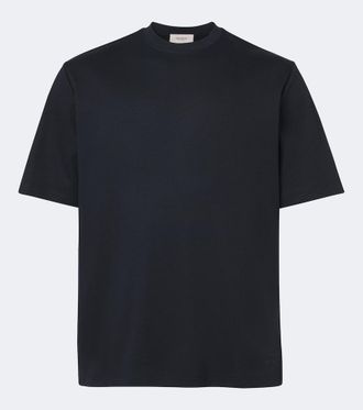 Agnona Cotton and silk jersey T-shirt