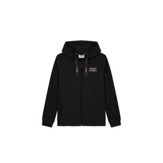 Freddy Felpa donna zip e cappuccio con inserti in costina