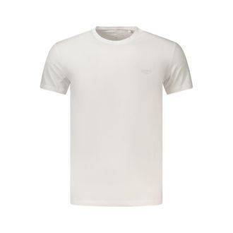 Guess Witte Katoenen Heren T-Shirt