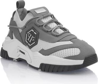 Philipp Plein Trainer Sneakers Predator Unisex in Grey/darkgrey at Nordstrom, Size 40