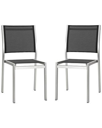 ModWay Do Not Use Modway Outdoor Set Of 2 Shore Side Chair Outdoor Patio Aluminum Set